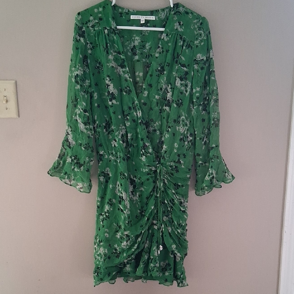 Veronica Beard Sean Silk Dress Size 4